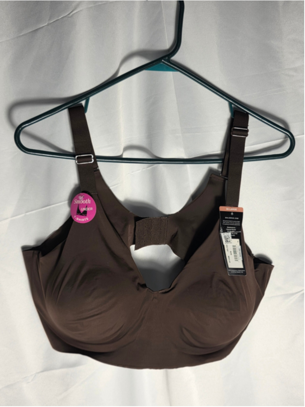 Women's Bali Comfort Underwire Bra 3X Brown new with tags